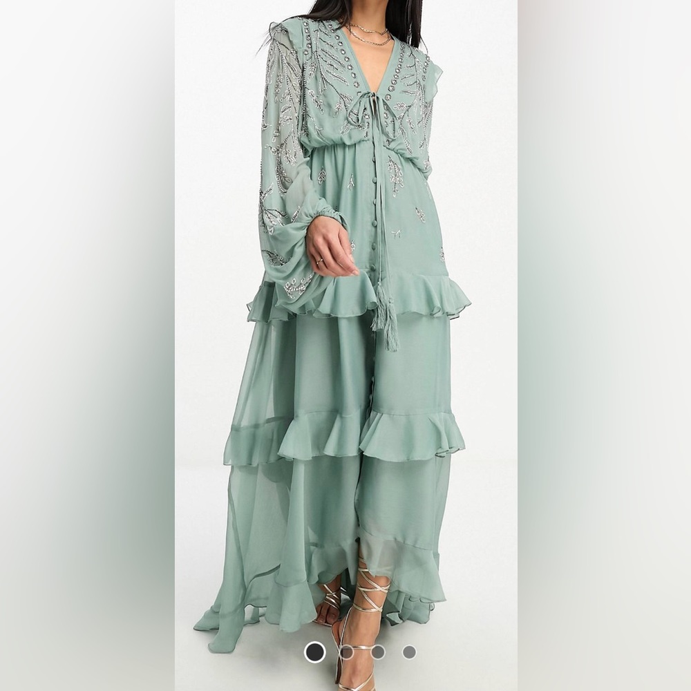 Beautiful Formal wedding guest dress.